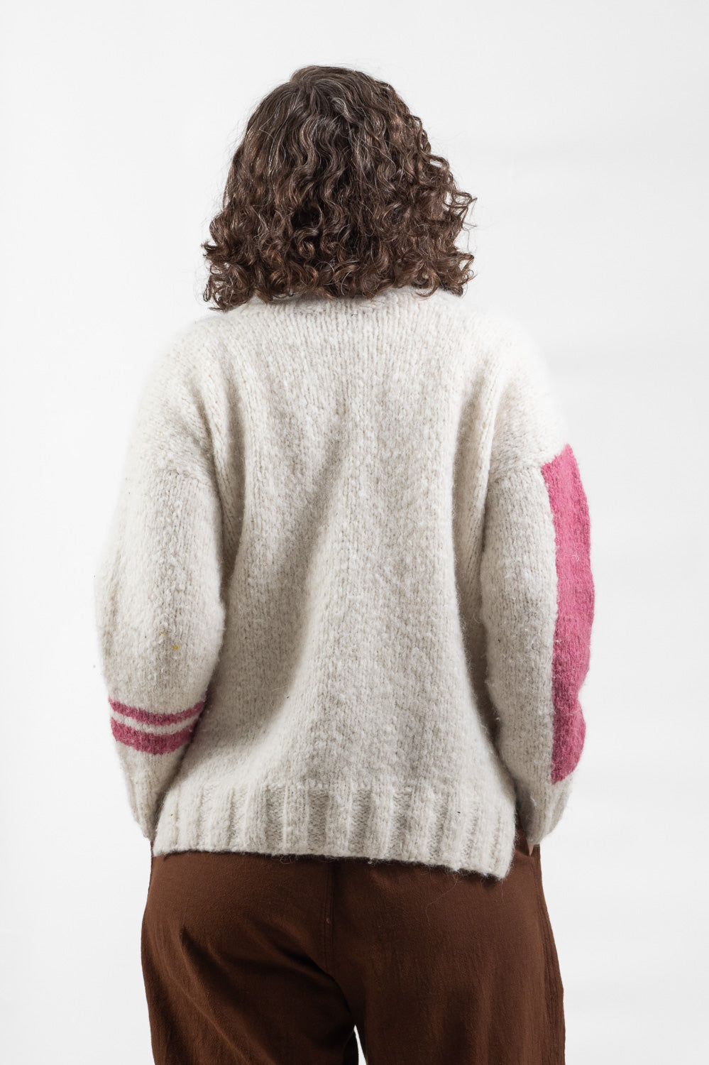 Patterned Baby Alpaca Sweater