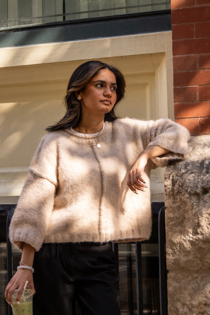 【URU】ウル 18AW Baby ALPACA ZIP UP KNIT  新品 Cropped Baby Alpaca Knit | Soft & Structured | Utku Ecuador – UTKU
