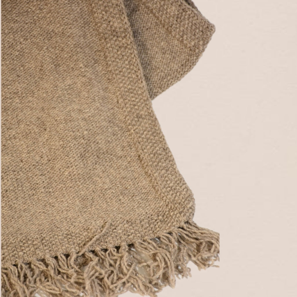 Hand Knitted Wool Scarf