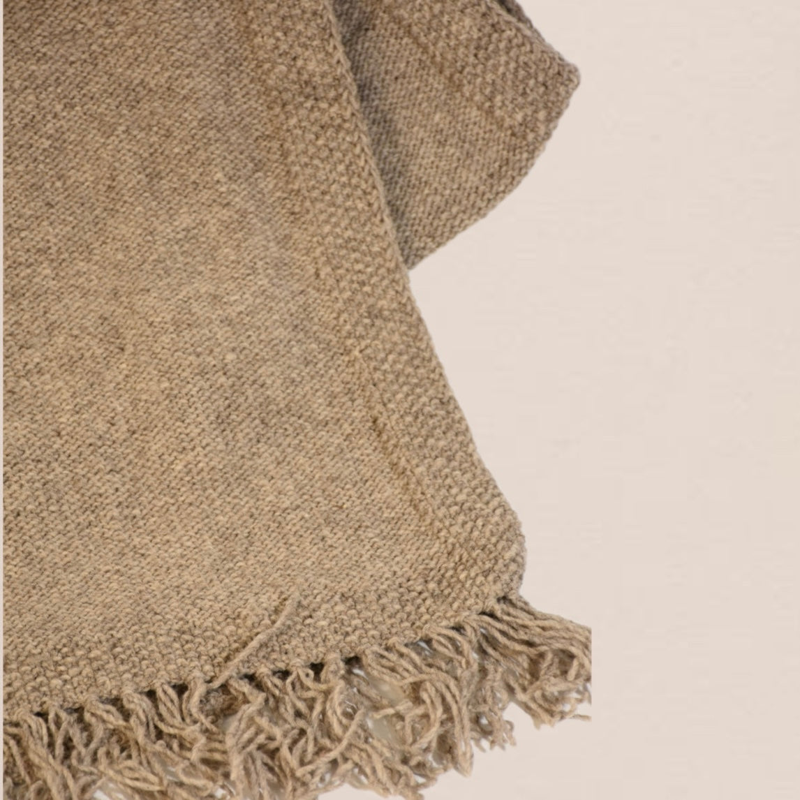 Hand Knitted Wool Scarf