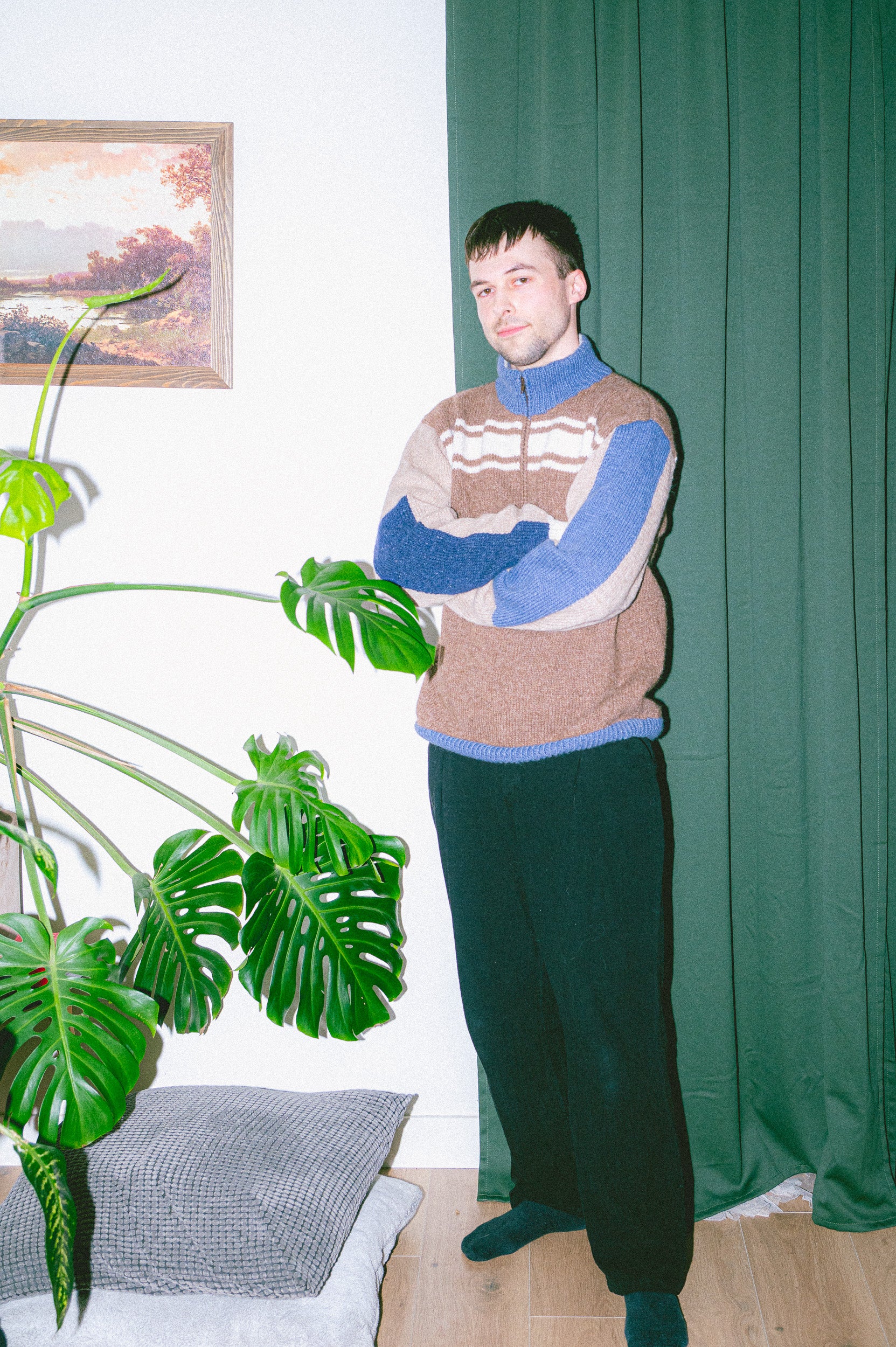 Earth-Toned Jumper