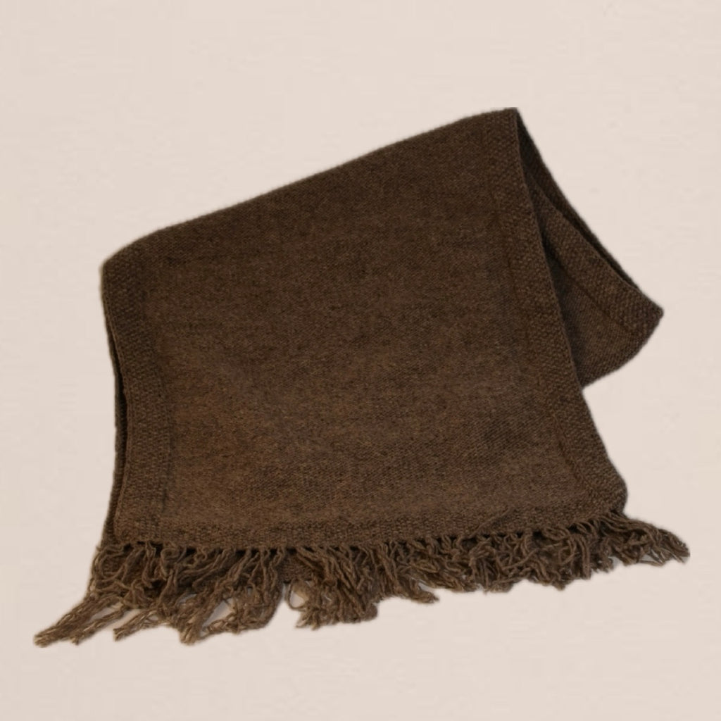 Hand Knitted Wool Scarf