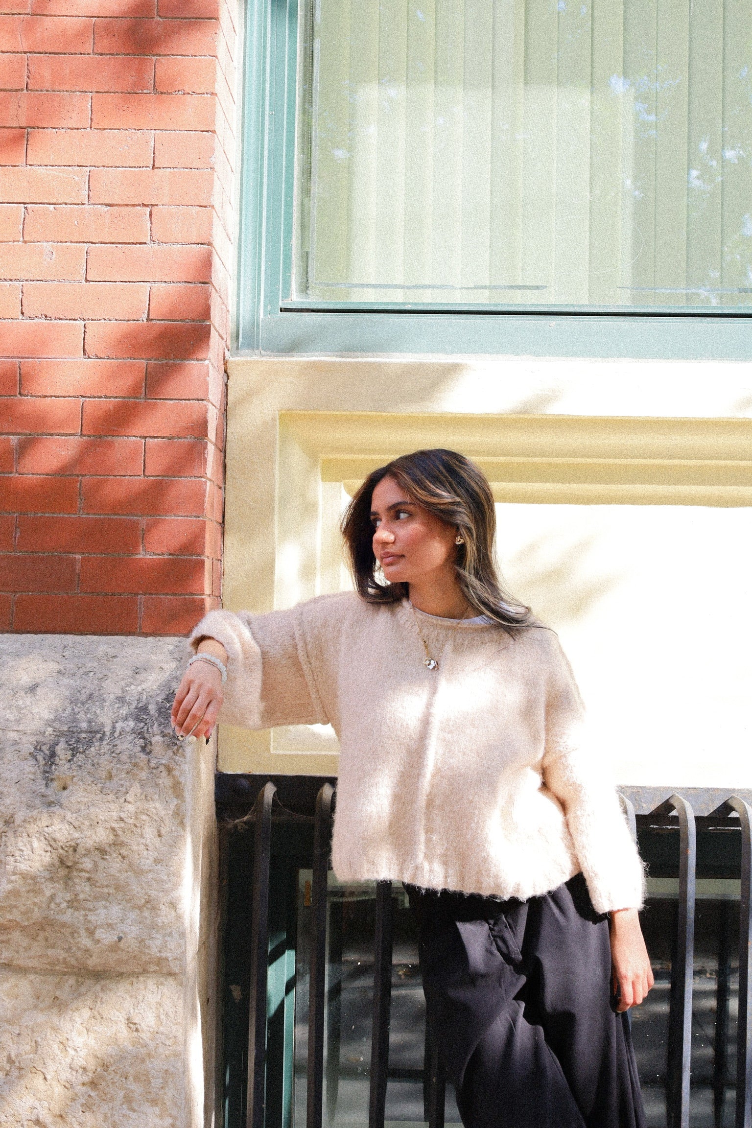 Cropped Baby Alpaca Knit | Soft & Structured | Utku Ecuador – UTKU