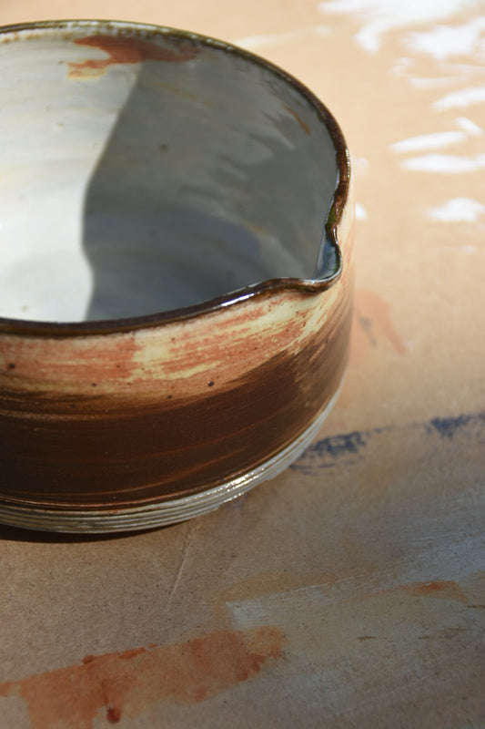 UTKU Lodo Bowl, soda-fired stoneware by Allys
