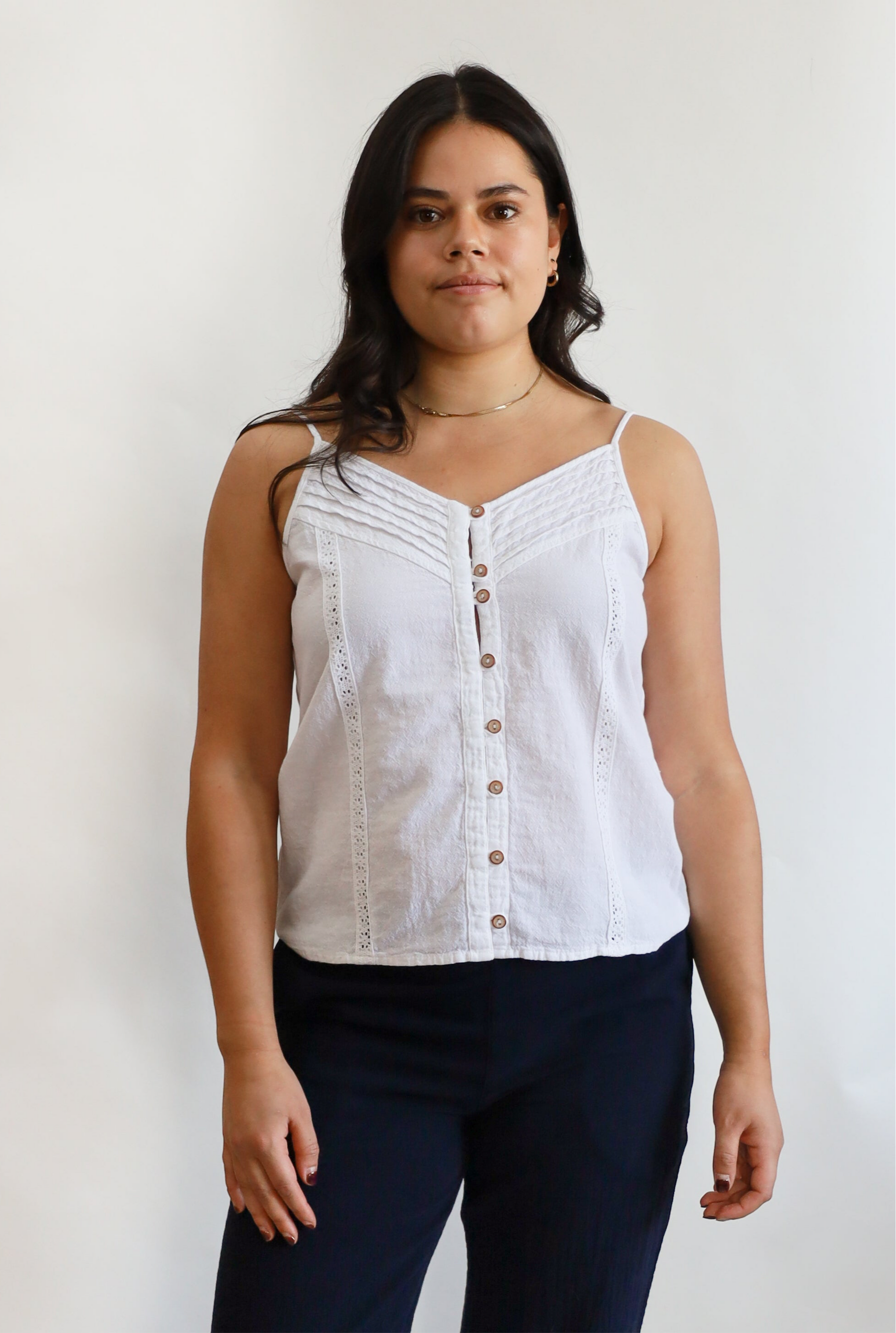 Pintuck Top