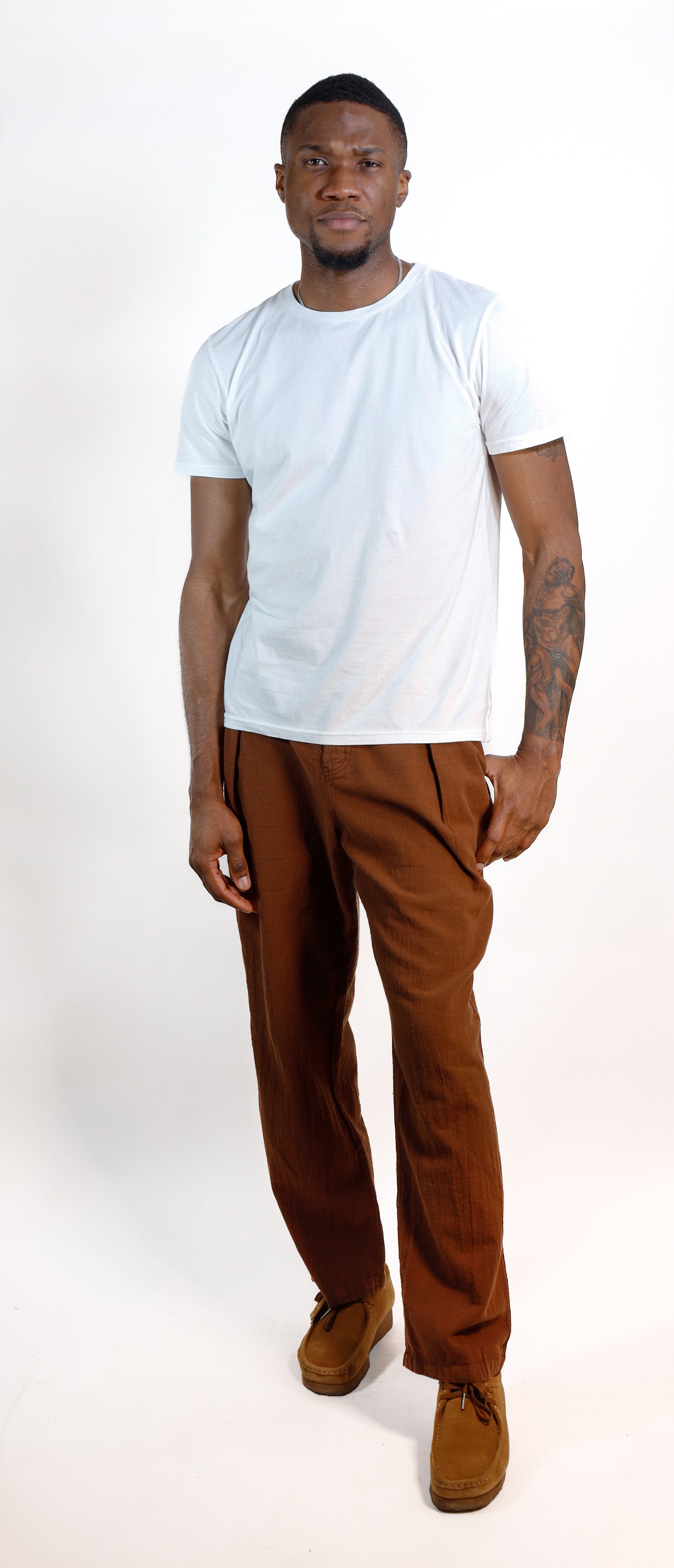Highland Pleated Pants