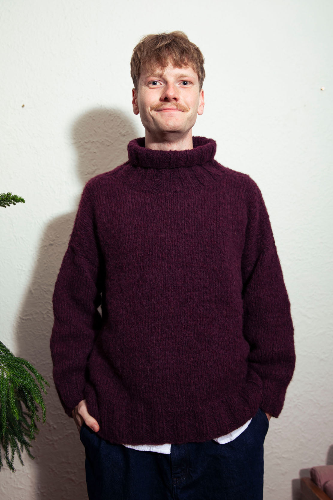 Baby Alpaca Hand Knitted Sweater - Hypoallergenic Lightweight Knitwear