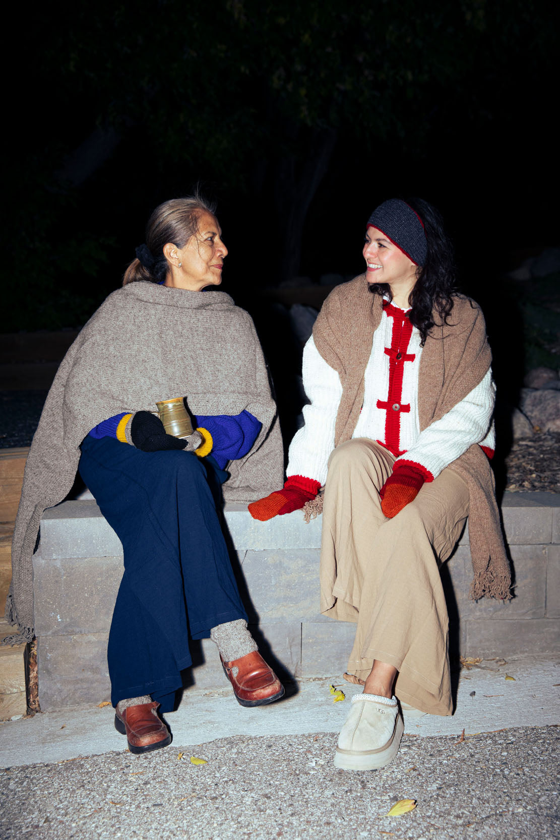 Hand Knitted Wool Scarf