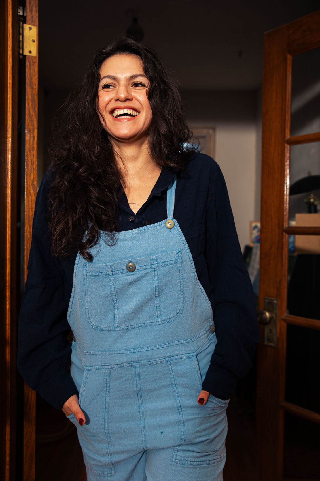 100% Crinkled Cotton Overalls - Lightweight Pre-Shrunk Unisex