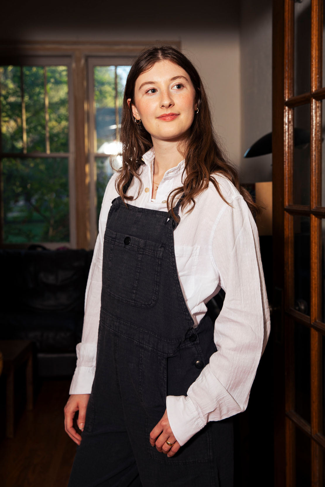 100% Crinkled Cotton Overalls - Lightweight Pre-Shrunk Unisex