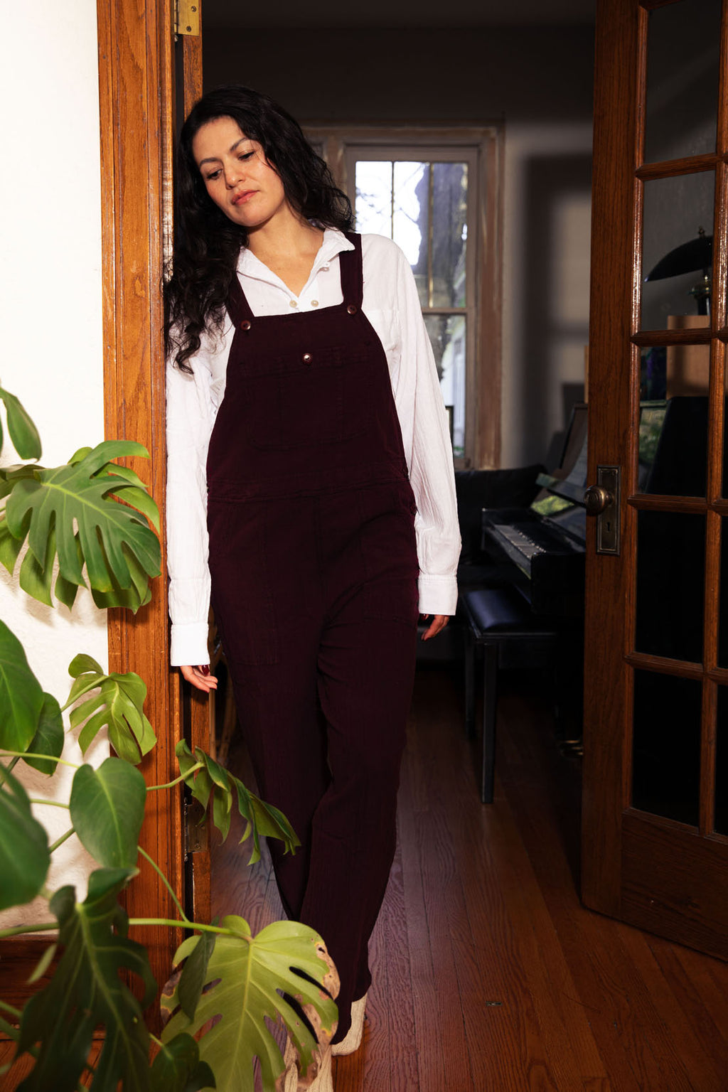 100% Crinkled Cotton Overalls - Lightweight Pre-Shrunk Unisex